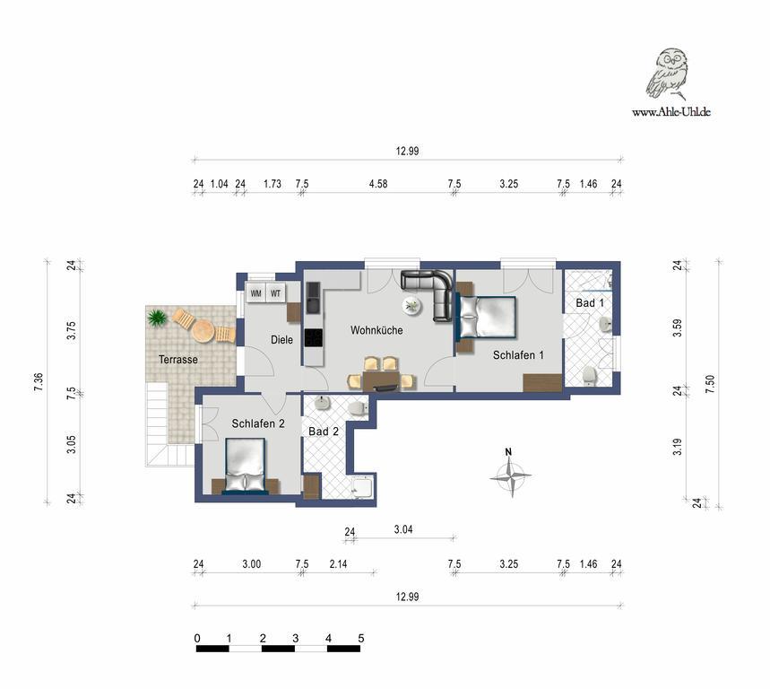 Apartment Ahle Uhl Honningen (Rhineland-Palatinate)